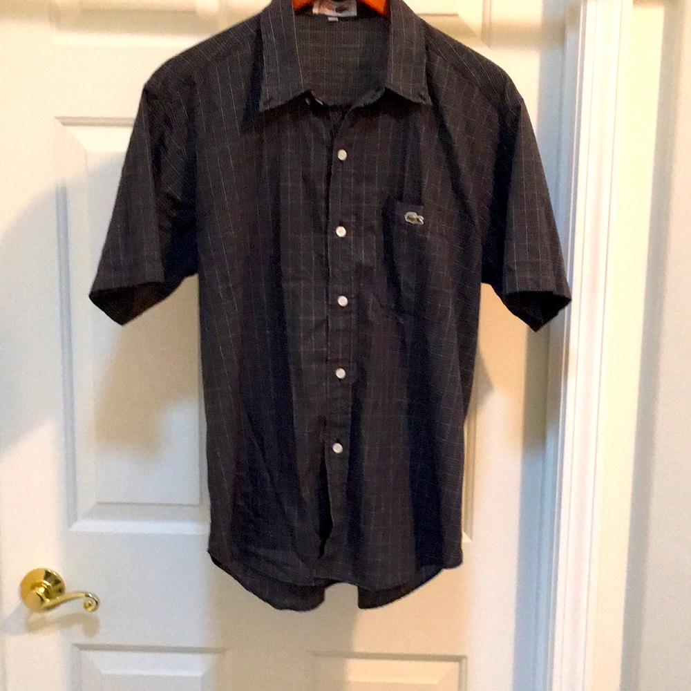 Lacoste short sleeve button down